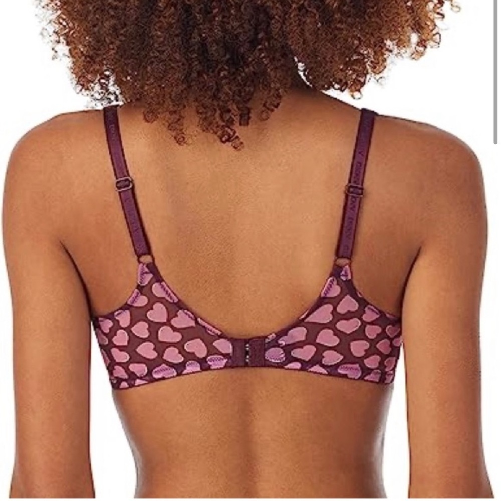 DKNY Heart Mesh High Apex Bralette - Picture 4 of 9
